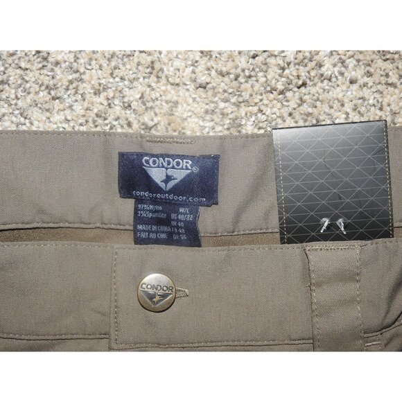 NWT Condor Outdoor Tactical Cipher Performance Pants Teflon 101119 Men's 40x32 - Picture 5 of 7